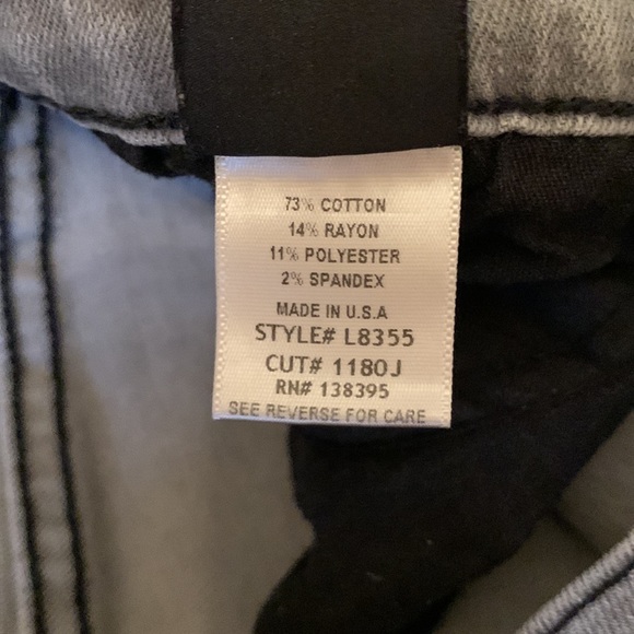 Flying Monkey Skinny Jeans- size 25 - Picture 5 of 6